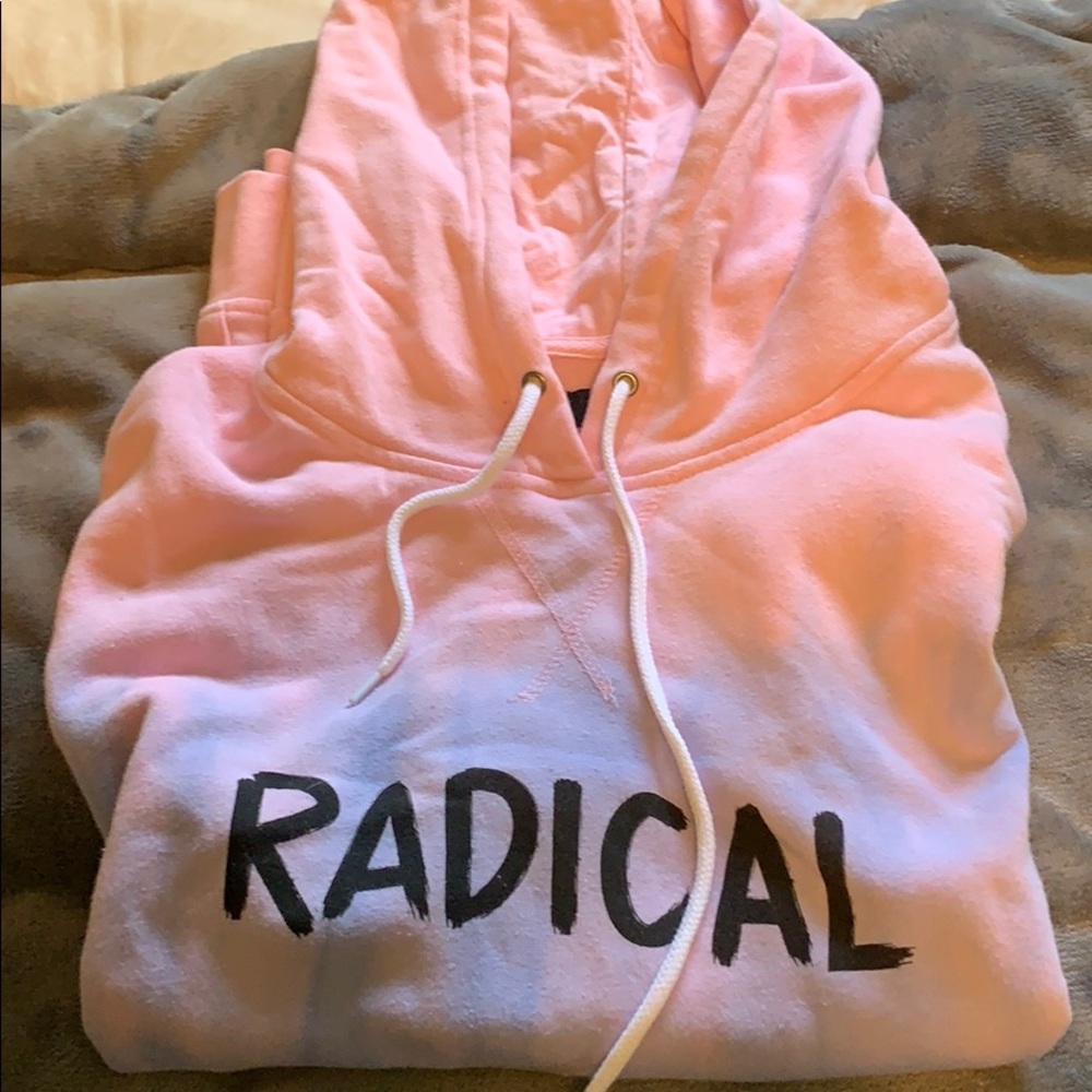 Two toned hoodie